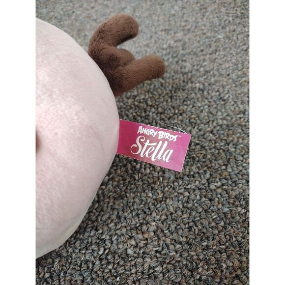 Angry Birds Stella Pink Bird 5" Plush 2014 Rovio Commonwealth (No Sound) - Picture 5 of 9